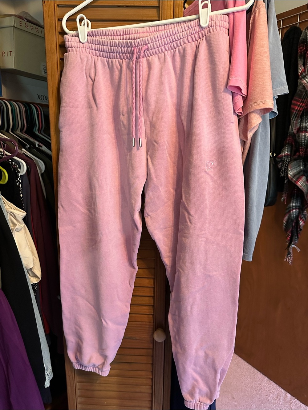 PINK Victoria's Secret Lavender Drawstring Sweatpants